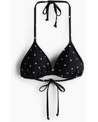 H&M - Haut De Maillot Triangle Paddé - Lyst