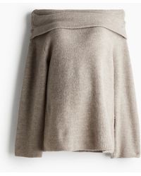 H&M - MAMA Off-Shoulder-Pullover - Lyst