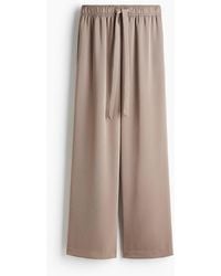H&M - Kordelzughose aus Twill - Lyst