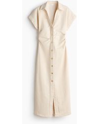 H&M - Denimkleid mit Kurzarm - Lyst