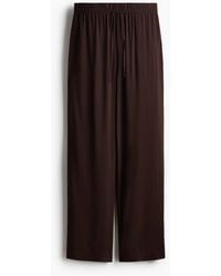 H&M - Wijde Pull-on Broek - Lyst