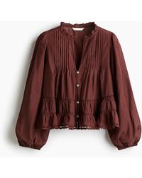 H&M - Biesenbluse - Lyst