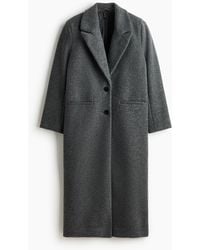 H&M - Single-breasted Jas - Lyst