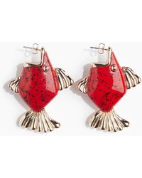 H&M - Fish-shaped Earrings - Lyst