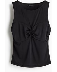 H&M - H & M - Tan - Schwarz - Damen - Lyst