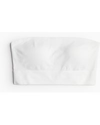 H&M - Wattierter Bandeau-BH Seamless - Lyst