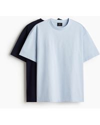 H&M - Set Van 2 T-shirts - Lyst
