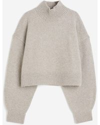 H&M - Oversized Pullover mit Turtleneck - Lyst