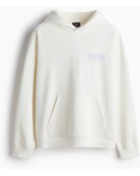 H&M - Bedruckter Hoodie in Relaxed Fit - Lyst