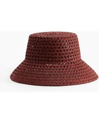 H&M - Chapeau de paille - Lyst