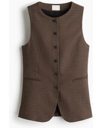 H&M - Long-Gilet - Lyst