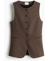 H&M - Lang Gilet - Lyst