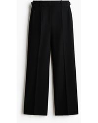 H&M - Rechte Broek Van Twill - Lyst
