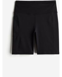 H&M - Sport-Radlershorts aus DryMoveTM mit Taschendetail - Lyst