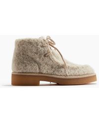 H&M - Schnürboots - Lyst