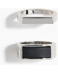 H&M - 2er-Pack Ringe - Lyst