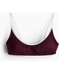 H&M - Padded Bikinitop - Lyst