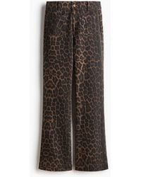 H&M - Flared High Jeans - Lyst