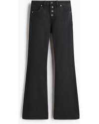 H&M - Flared Regular Jeans - Lyst