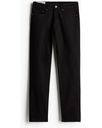 H&M - Straight Regular Jeans - Lyst