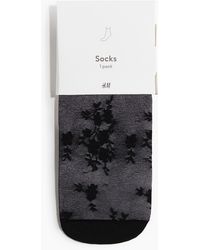 H&M - Socken aus Spitze - Lyst