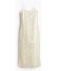 H&M - Trägerkleid aus Spitze - Lyst