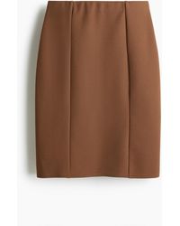 H&M - Knielanger Jupe - Lyst