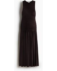 H&M - MAMA Robe en jersey smocké - Lyst