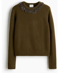 H&M - Pull Ornementé - Lyst