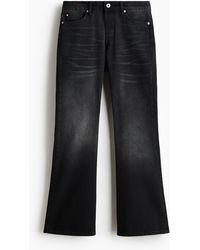 H&M - Regular Flared Jeans - Lyst