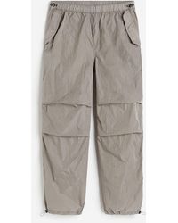 H&M - Fallschirmhose aus Nylon in Loose Fit - Lyst