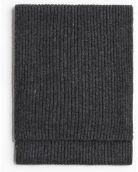 H&M - Schal in Rippstrick - Lyst