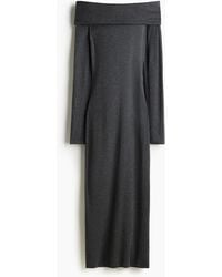 H&M - Off-Shoulder-Kleid - Lyst