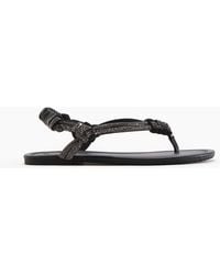H&M - Sandalen mit Strass - Lyst