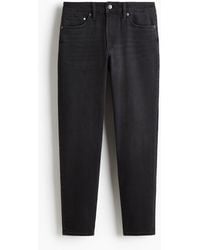 H&M - Regular Tapered Jeans - Lyst