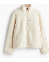 H&M - Teddy Sportjack - Lyst