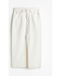 H&M - Ankle Column Skirt - Lyst