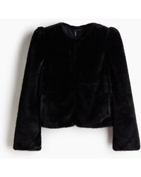 H&M - Fluffy Jasje - Lyst