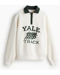 H&M - Polo-Sweatshirt - Lyst