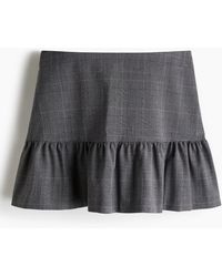 H&M - Minijupe Évasée - Lyst