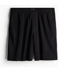 H&M - Plissee-Shorts in Regular Fit - Lyst