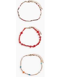 H&M - 3er-Pack Fußkettchen mit Perlen - Lyst