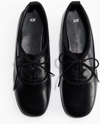 H&M - Schnürballerinas - Lyst