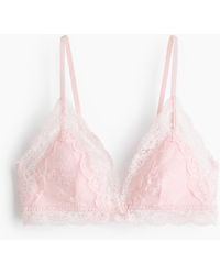 H&M - Padded Soft-bh Van Kant - Lyst