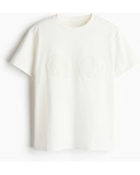 H&M - T-Shirt mit Motiv - Lyst