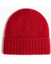H&M - Bonnet duveteux en laine mélangée - Lyst