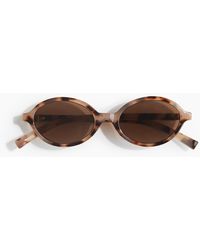 H&M - Lunettes de soleil ovales - Lyst