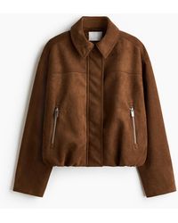H&M - Gepeachte Jacke - Lyst