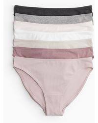 H&M - 7er-Pack Slips Bikini - Lyst