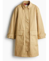 H&M - Jas Van Bonded Twill - Lyst